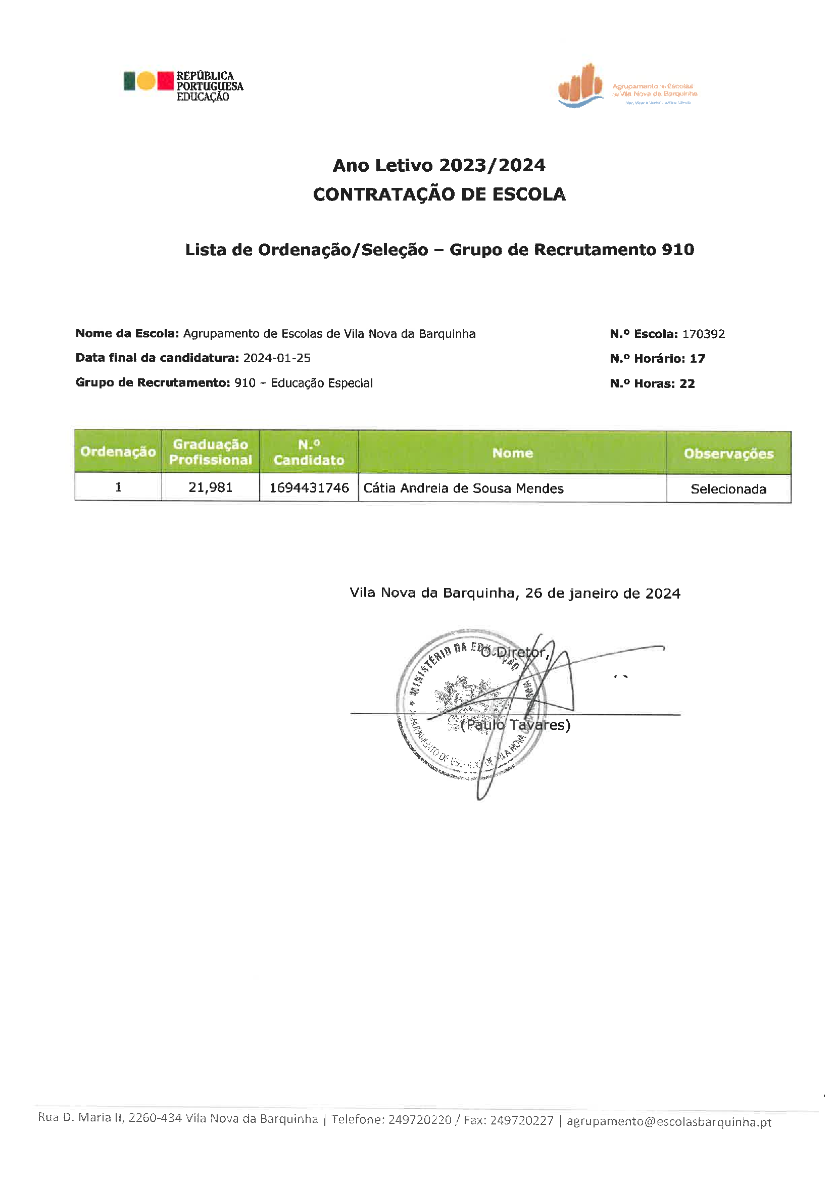 lista selecao 910 1 of 1
